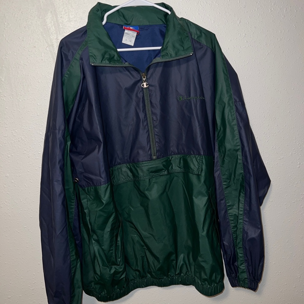 Vintage Champion wind breaker/rain jacket